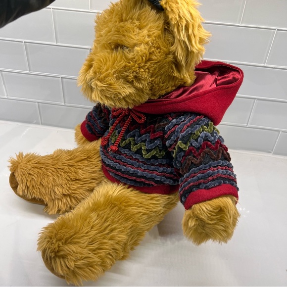 Dan Dee Collectors Choice Cuddly Teddy Bear Plush Medium 20” in Knitted Sweater - Picture 2 of 9